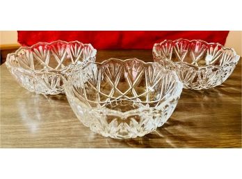 Gorgeous Glass Bowls & Basket