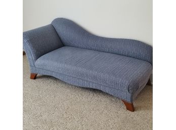 Best Chair Blue Upholstered Chaise Lounge