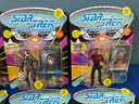 Lot 87- Sealed New Star Trek The Next Generation 1993 Figures Collection Lot Of 7