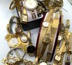 Lot 39- Womens Watch Watches Goldtone Mixed Lot Of 29 Wristwatches Timepieces