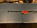 Lot 290- Gamepower Sport Ping Pong Table Table Tennis - Folds Up And Rolls!