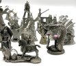 Lot 4- Spoontiques Medieval Fantasy Wizard Castle Dragon Pewter Figurine Collection Of 25