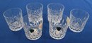 Lot 218- Waterford Crystal Signed 6 Piece Highball Glasses - New