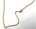 Lot 41- 14K Gold Chain Necklace 20 1/2 Inches
