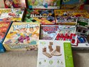 Lot 153- Board Games Ages 3-7 Lot Of 13 Clue Jr. Chutes And Ladders