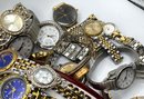 Lot 38- Mixed Womens Watch Lot Silvertone - Lot Of 36 Wristwatches