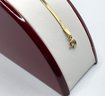 Lot 21- 14k Gold Herringbone Bracelet - Italy 7 Inches
