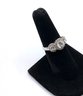 Lot 40- Sterling Silver CZ Womens Round Setting Ring Size 7