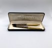 Lot 37- Vintage 14k Gold Arpege Perfumed Writing Pens Chanel No. 5 In Box