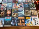 Lot 216- Blu Ray And Dvd Movie Lot Of 56 - Checked