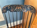 Lot 51- Nichols & Stone Co. Rocking Chair As Is Stenciled
