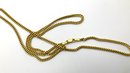 Lot M40- 14K Gold Chain Necklace 21 1/2 Inches
