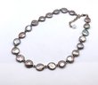 Lot 102- Sterling Silver With Coin Pearl Necklace - 18 Inch