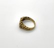 Lot M35- 10K Gold Mens Chunky Ring Size 9.5