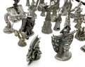 Lot 4- Spoontiques Medieval Fantasy Wizard Castle Dragon Pewter Figurine Collection Of 25