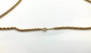 Lot M36- 14K Gold Chain Necklace 28 1/2 Inches