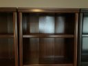 Lot 255- Book Shelf In Cherry Color Adjustable Shelves