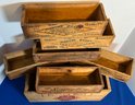 Lot 12- Advertising Crates - Swifts Premium Corned Beef - Tasty Spread - Sonny Boy - Lot Of 7