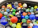 Lot 43- BEAUTIFUL Lot Of Colorful Marbles - Nice Collection