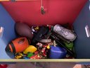 Lot 131 - Little Tykes Filled Toy Box - Hulk Glove, Dog, Box Of Fun