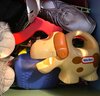 Lot 131 - Little Tykes Filled Toy Box - Hulk Glove, Dog, Box Of Fun