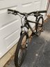 Lot 283 - Cannondale Black Trail 17' Bike SIX With Tire Pump Bicycle