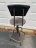 Lot 290 - Vintage Industrial Style Metal Chair Bar Stool - Swivels