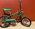 Lot 325 - Tiny Model Green Vintage Bicycle - SO CUTE Xonex Schwinn Sting Ray 1969
