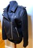 Lot 54SES - Bagatelle Women's Motorcycle Biker Soft Black Leather Jacket