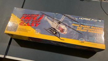 Lot 299- New In Box Blade Pro Electric E Flite Helicopter EFLH1300 Helicopter