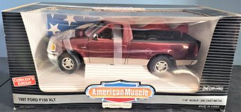 Lot 106 - ERTL 1/18' Diecast Truck American Muscle Series, 1997 Ford F150 XLT, NOS.