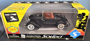 Lot 109 - 1994 Solido, Signature Series, Humphrey Bogart, Diecast 1934 Ford Roadster, NOS