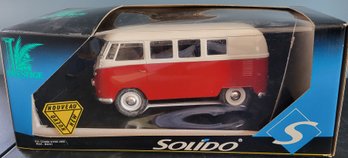 Lot 110 - 1990's Diecast Solido Prestige VW Van MIB