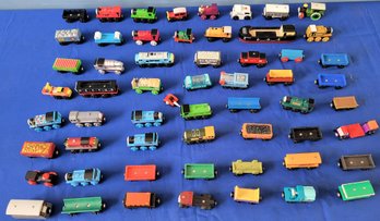 Lot 175 - Large Grouping Of Over 50 Vintage Thomas The Train, Train Cars, Etc. Lot