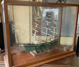 Lot 93- Sovereign Of The Seas Ship Model In Glass Case