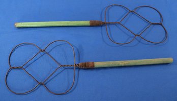 Lot 253-  Antique Rug Beaters - The Batwing Beater - Johnson Novelty Co.- Advertising - 2