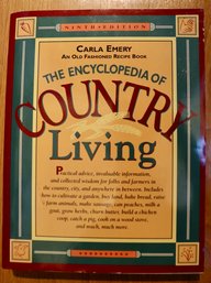 Lot CV11- The Encyclopedia Of Country Living - By Carla Emery  - 1994