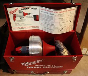 Lot 100-  Milwaukee Heavy-duty Drain Cleaner Model 0566-1 - Brand New