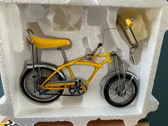 Lot 98- New In Box Sting Ray Schwinn 1969 Lemon Peeler Bike