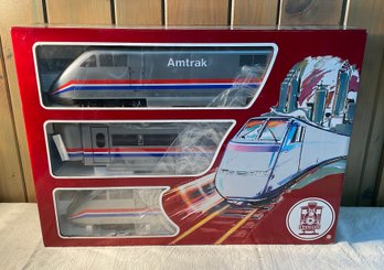 Lot 34- New In Box Lehmann Amtrak The Big Train Set - Made In Germany