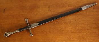 Lot 200CAN - Stainless Steel 47 Inch Sword With Sheath - Nicely Made