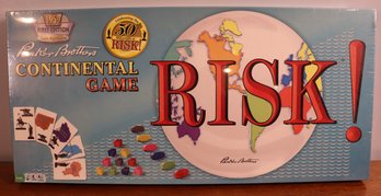 Lot 212- Parker Brothers 50th Anniversary Risk Board Game - 2008 - Sealed New