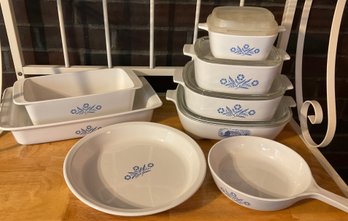 Lot 205- Collection Of Corningware - Lot Of 8