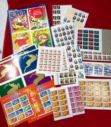 Lot 360SES - Large Lot Vintage USPS Postage Stamps - Uncanceled Christmas New Years Millenial 2000 Stamps