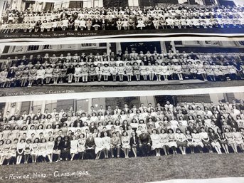 Lot 60RR- 1940s Revere MA School Class Photographs - Central Jr High - Pickering Jr High