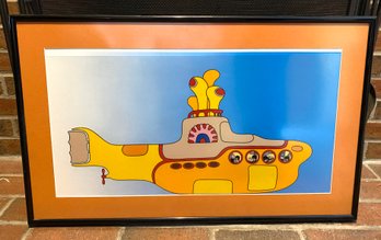Lot 34 - Yellow Submarine Beatles Seri Cel Sericel John Coates Framed