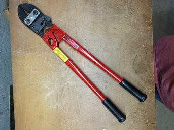 Lot 318 - HK Porter - Cooper Tools Really Large Red Crimping Tool - New In Box