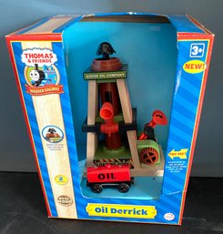 Lot 187 - Thomas The Train NEW In Box Old Stock Oil Derrick Learning Curve Wooden Railroad
