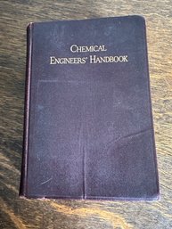 Lot 310SES- Chemical Engineer's Handbook 1934 1st Edition McGraw-Hill Mathematical Tables