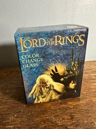 Lot 303SES - Lord Of The Rings Color Changing Drinking Glass New In Box